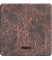 Клавиша широкая FEDE с подсветкой, rustic cooper FD04312RU