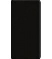Клавиша узкая FEDE без подсветки, black FD16705-M