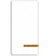 Клавиша узкая FEDE с подсветкой, white FD16705-L