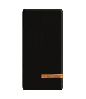 Клавиша узкая FEDE с подсветкой, black FD16705-ML