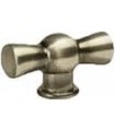 Поворотная ручка классического типа FEDE, nickel satin FD02310NS