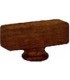 Поворотная ручка квадратного типа FEDE, rustic cooper FD02311RU