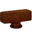 Поворотная ручка квадратного типа FEDE, rustic cooper FD02311RU