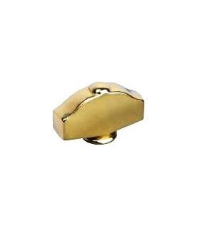 Поворотная ручка типа "овал фигурный" FEDE, bright gold FD02314OB