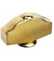 Поворотная ручка типа "овал фигурный" FEDE, bright gold FD02314OB