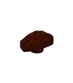 Поворотная ручка типа "овал фигурный" FEDE, rustic cooper FD02314RU