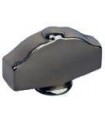 Поворотная ручка типа "овал фигурный" FEDE, graphite FD02314GR