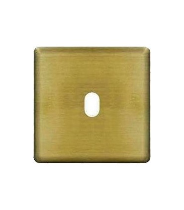 Монтажная плата для выключателя тумблерного типа с 1 коннектором FEDE, bright patina + beige FD04320PB-A