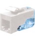 Розетка телефонная 6-ти контактная для коннектора RJ-11 CAT3, FEDE FD-T3-M