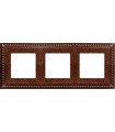 Рамка на 3 поста гор/верт FEDE SEVILLA, rustic cooper FD01233RU