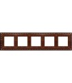 Рамка на 5 постов гор/верт FEDE SEVILLA, rustic cooper FD01235RU