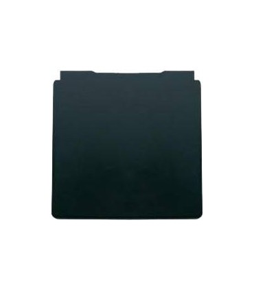 Обрамление розетки 2к+з с крышкой IP44 FEDE, black FD16901-M