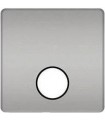 Монтажная плата для механизмов TV/SAT с одним коннектором FEDE, bright chrome + black FD04315CB-M