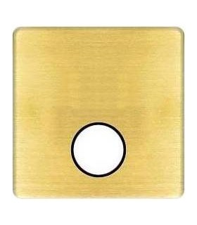 Монтажная плата для механизмов TV/SAT с одним коннектором FEDE, bright patina + black FD04315PB-M