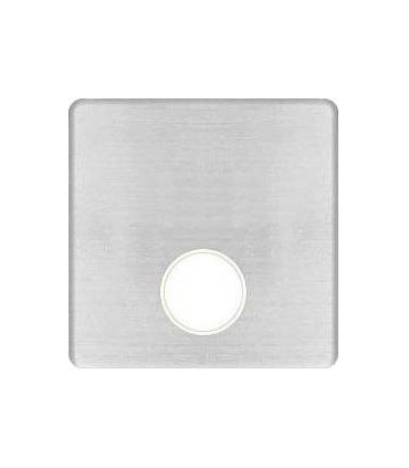 Монтажная плата для механизмов TV/SAT с одним коннектором FEDE, nickel satin + beige FD04315NS-A