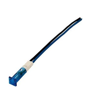 Светодиодная лампа подсветки для поворотного выключателя FEDE, голубая FD188LED220-2