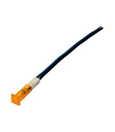 Светодиодная лампа подсветки для поворотного выключателя FEDE, янтарная FD188LED220-3