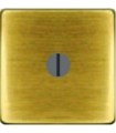 Поворотный выключатель 25А, без лампы подсветки FEDE, bright patina FD03150-PB