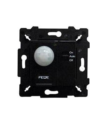 Выключатель с ИК-датчиком в комплекте с суппортом FEDE, черный FD28604-M