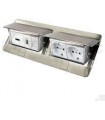 Legrand - Напольный лючок на 8 модулей, нержавеющая сталь {PRODUCT_REFERENCE}