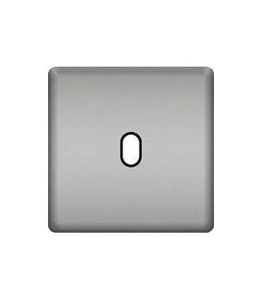 Монтажная плата для выключателя тумблерного типа с 1 коннектором FEDE, bright chrome + black FD04320CB-M