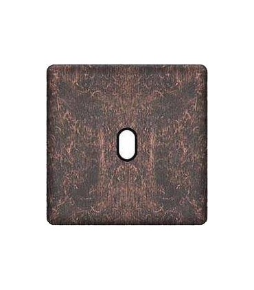 Монтажная плата для выключателя тумблерного типа с 1 коннектором FEDE, rustic cooper + black FD04320RU-M