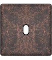 Монтажная плата для выключателя тумблерного типа с 1 коннектором FEDE, rustic cooper + black FD04320RU-M