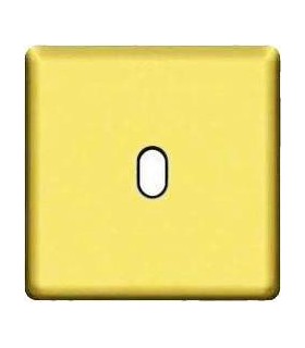 Монтажная плата для выключателя тумблерного типа с 1 коннектором FEDE, bright gold + black FD04320OB-M