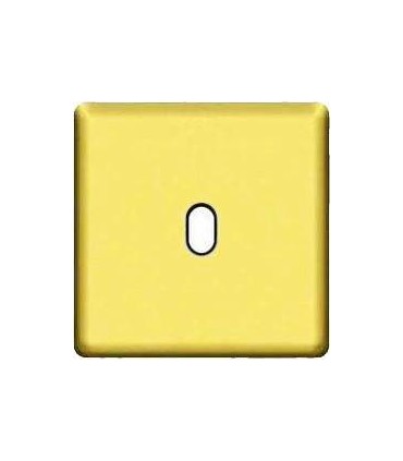 Монтажная плата для выключателя тумблерного типа с 1 коннектором FEDE, bright gold + black FD04320OB-M