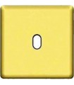 Монтажная плата для выключателя тумблерного типа с 1 коннектором FEDE, bright gold + black FD04320OB-M