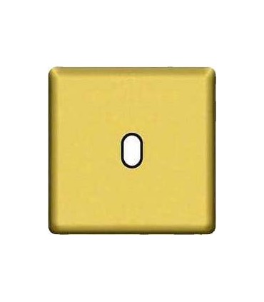 Монтажная плата для выключателя тумблерного типа с 1 коннектором FEDE, real gold + black FD04320OR-M