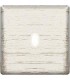 Монтажная плата для выключателя тумблерного типа с 1 коннектором FEDE, white decape + beige FD04320BD-A