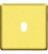 Монтажная плата для выключателя тумблерного типа с 1 коннектором FEDE, bright gold + beige FD04320OB-A