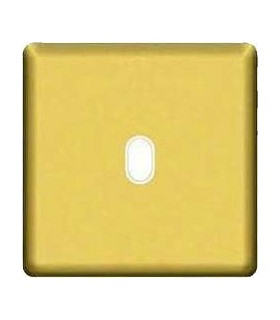 Монтажная плата для выключателя тумблерного типа с 1 коннектором FEDE, real gold + beige FD04320OR-A