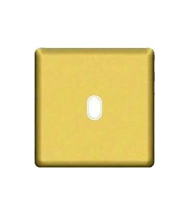 Монтажная плата для выключателя тумблерного типа с 1 коннектором FEDE, real gold + beige FD04320OR-A