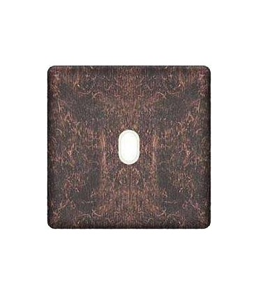 Монтажная плата для выключателя тумблерного типа с 1 коннектором FEDE, rustic cooper + beige FD04320RU-A