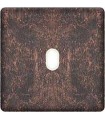 Монтажная плата для выключателя тумблерного типа с 1 коннектором FEDE, rustic cooper + beige FD04320RU-A