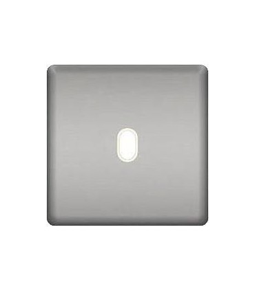 Монтажная плата для выключателя тумблерного типа с 1 коннектором FEDE, bright chrome + beige FD04320CB-A