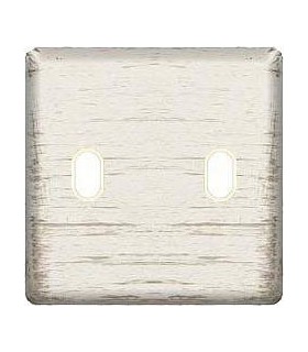 Монтажная плата для выключателя тумблерного типа с 2 коннекторами FEDE, white decape + beige FD04321BD-A