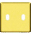 Монтажная плата для выключателя тумблерного типа с 2 коннекторами FEDE, bright gold + beige FD04321OB-A