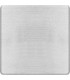 Заглушка латунная FEDE, nickel satin FD04319NS