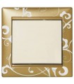 Выключатель Legrand Valena золото Барокко/белый {PRODUCT_REFERENCE}