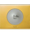 Выключатель с рычажком в сборе Legrand Celiane Золото/Титан {PRODUCT_REFERENCE}