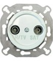 Розетка конечная TV/FM/SAT Fontini VENEZIA, белая 35711052