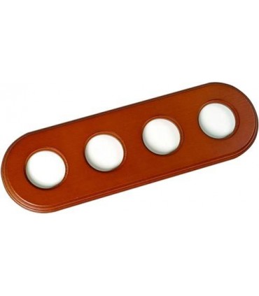 Рамка на 4 поста Fontini Garby Colonial, мед 31804192