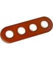 Рамка на 4 поста Fontini Garby Colonial, мед 31804192