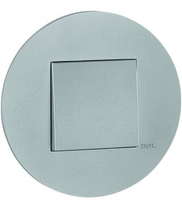 Выключатель одноклавишный EFAPEL QUADRO 45 design Siza Vieira, алюминий 45911 TAL