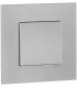 Выключатель одноклавишный EFAPEL QUADRO 45, алюминий 45910 TAL