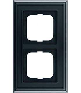 Рамка на 2 поста, ABB серия Династия, антрацит 1722-831-500