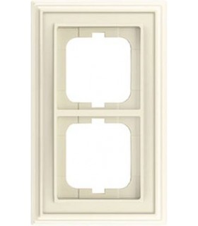 Рамка на 2 поста, ABB серия Династия, Слоновая кость 1722-832-500